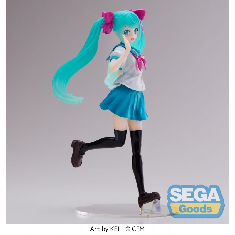 Prize Figure Hatsune Miku Luminasta 16th Anniversary KEI Ver